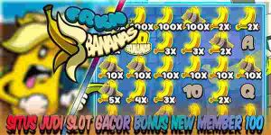 Situs Judi Slot Bonus New Member 100 Gacor Terpercaya FRKN Bananas